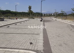 lahan parkir paving